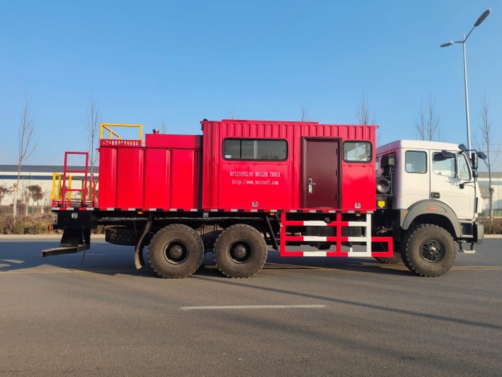 Нефтесервисная спецтехника из Китая — ППУА, вакуумные цистерны, тягачи 6x6