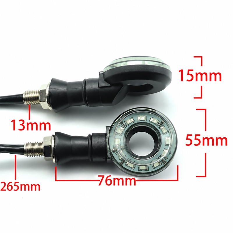 Поворотники 12V янтарные