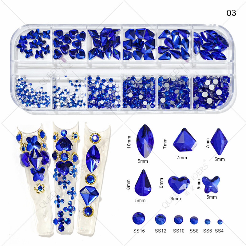 NDO nail art rhinestone sets — choose your model