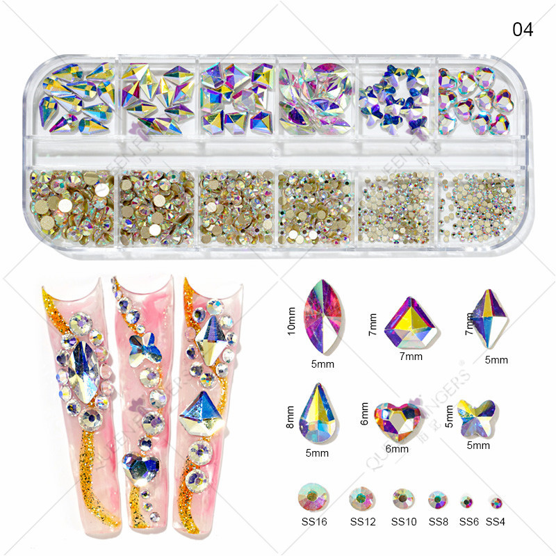 NDO nail art rhinestone sets — choose your model