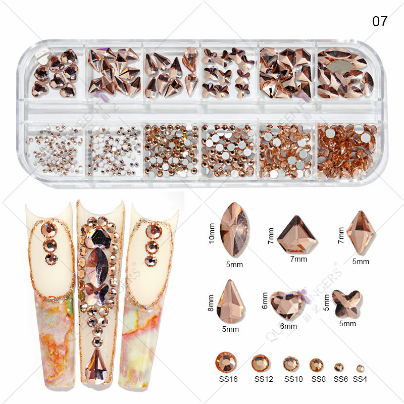 NDO nail art rhinestone sets — choose your model