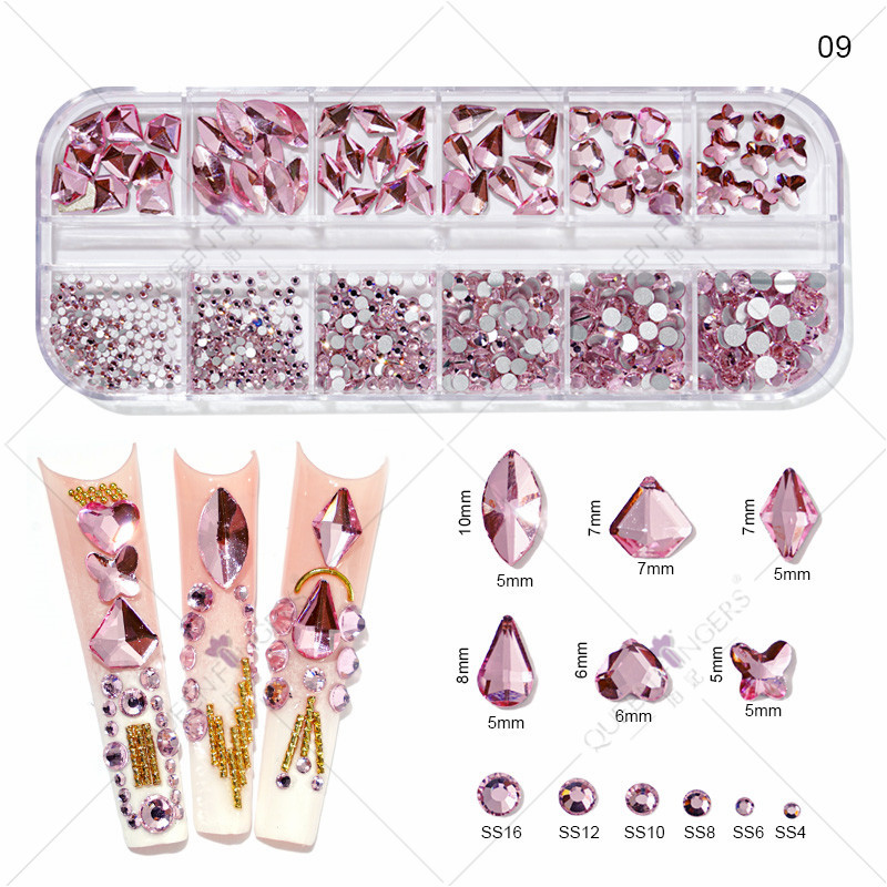 NDO nail art rhinestone sets — choose your model