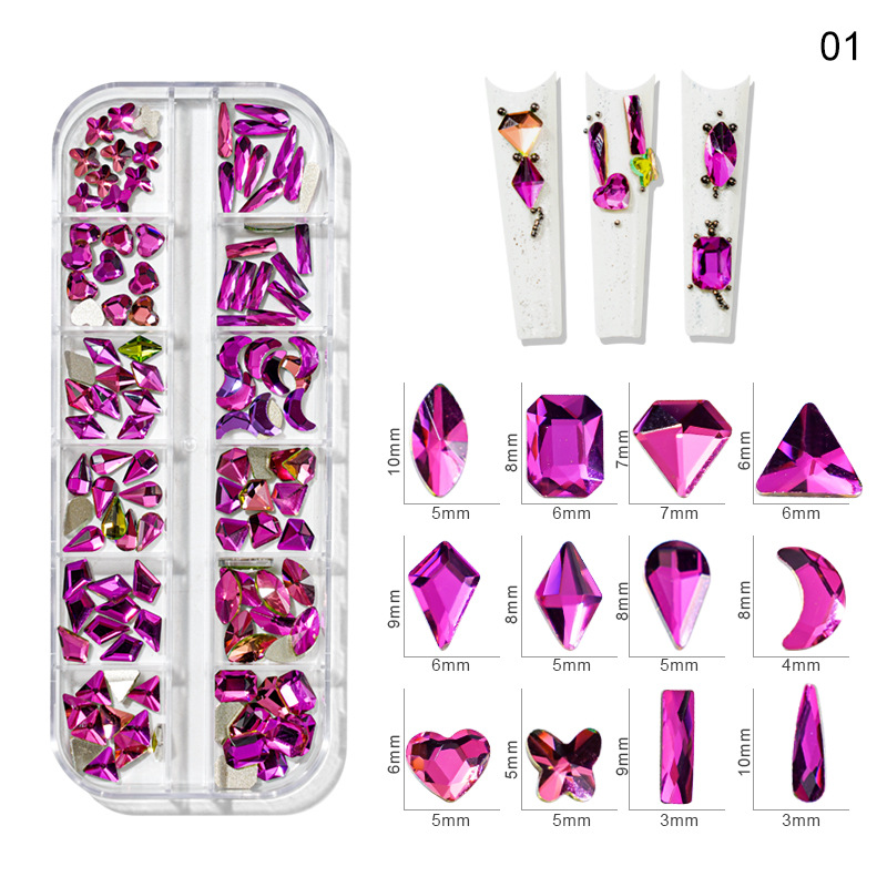 NDO nail art rhinestone sets — choose your model
