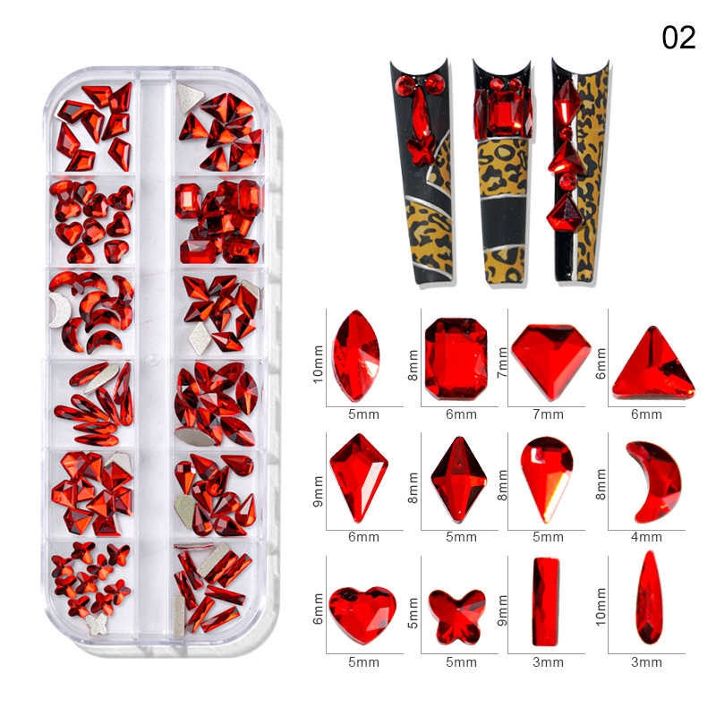 NDO nail art rhinestone sets — choose your model