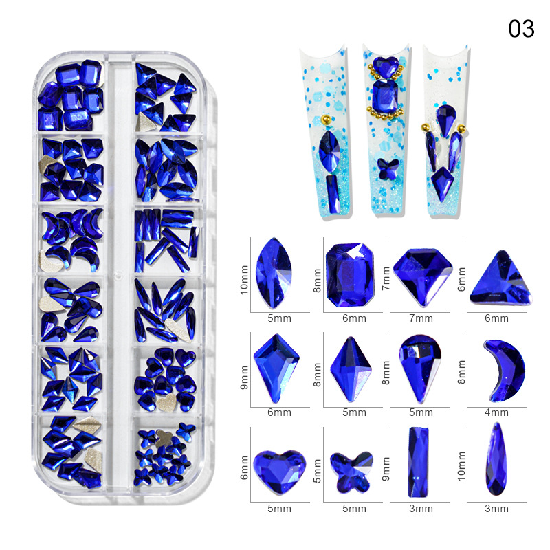 NDO nail art rhinestone sets — choose your model