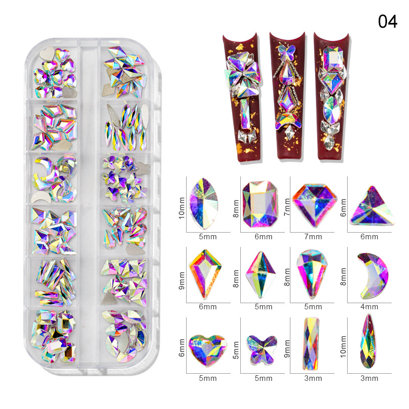 NDO nail art rhinestone sets — choose your model