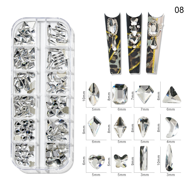 NDO nail art rhinestone sets — choose your model