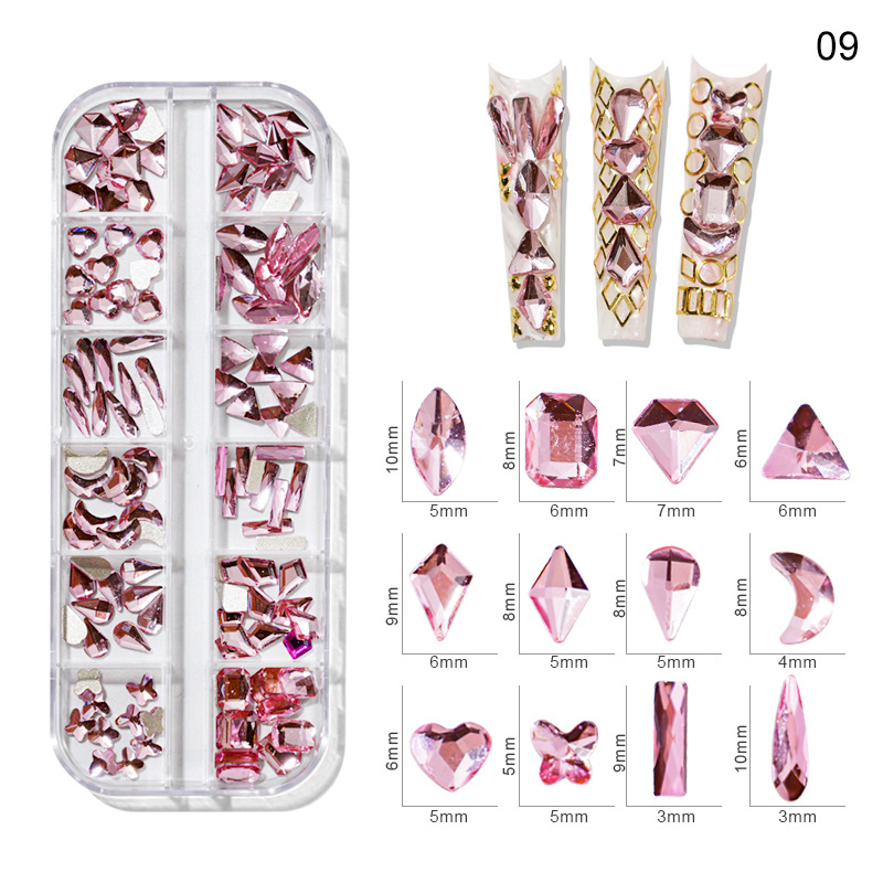 NDO nail art rhinestone sets — choose your model