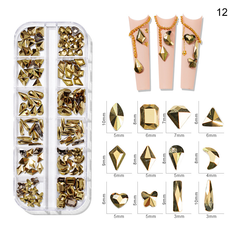NDO nail art rhinestone sets — choose your model