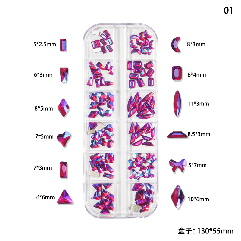 NDO nail art rhinestone sets — choose your model