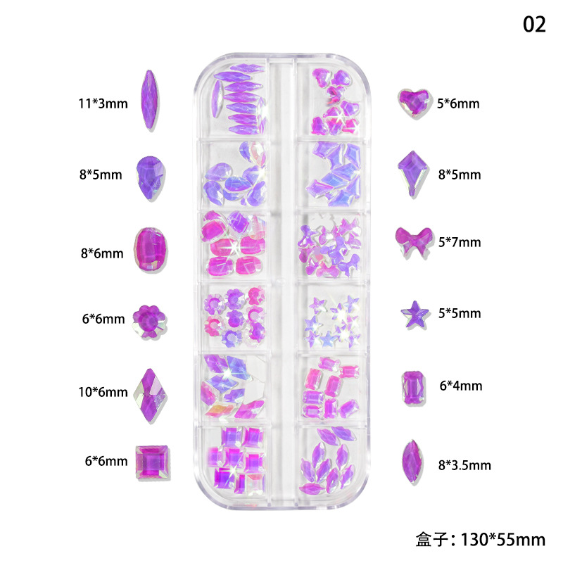 NDO nail art rhinestone sets — choose your model