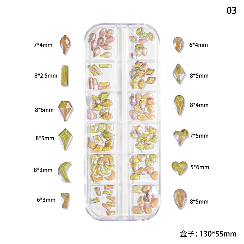 NDO nail art rhinestone sets — choose your model