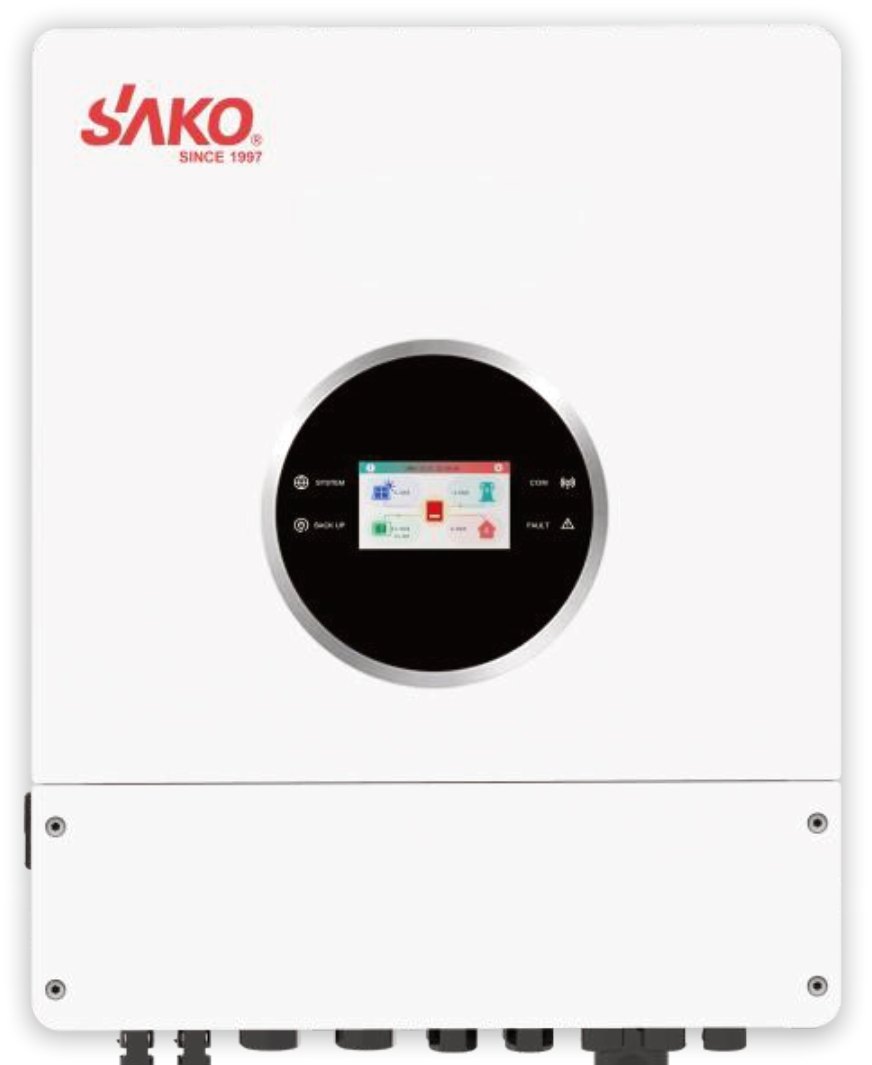 SAKO SUNIN 10 kW single-phase hybrid inverter 48 V, IP66