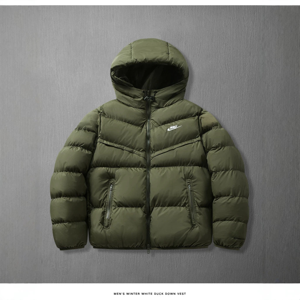 Зимняя утеплённая куртка 8178 унисекс с капюшоном, размеры M–3XL