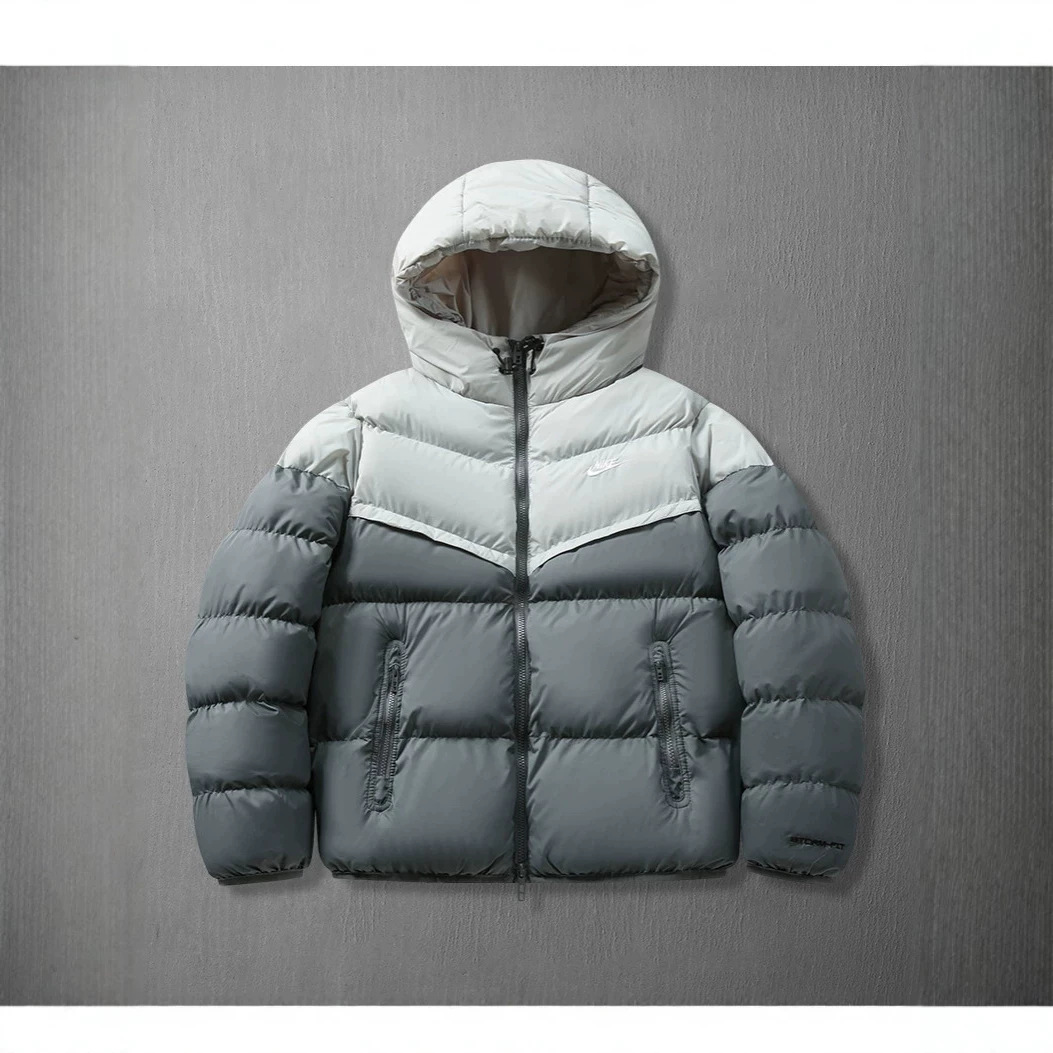 Зимняя утеплённая куртка 8178 унисекс с капюшоном, размеры M–3XL