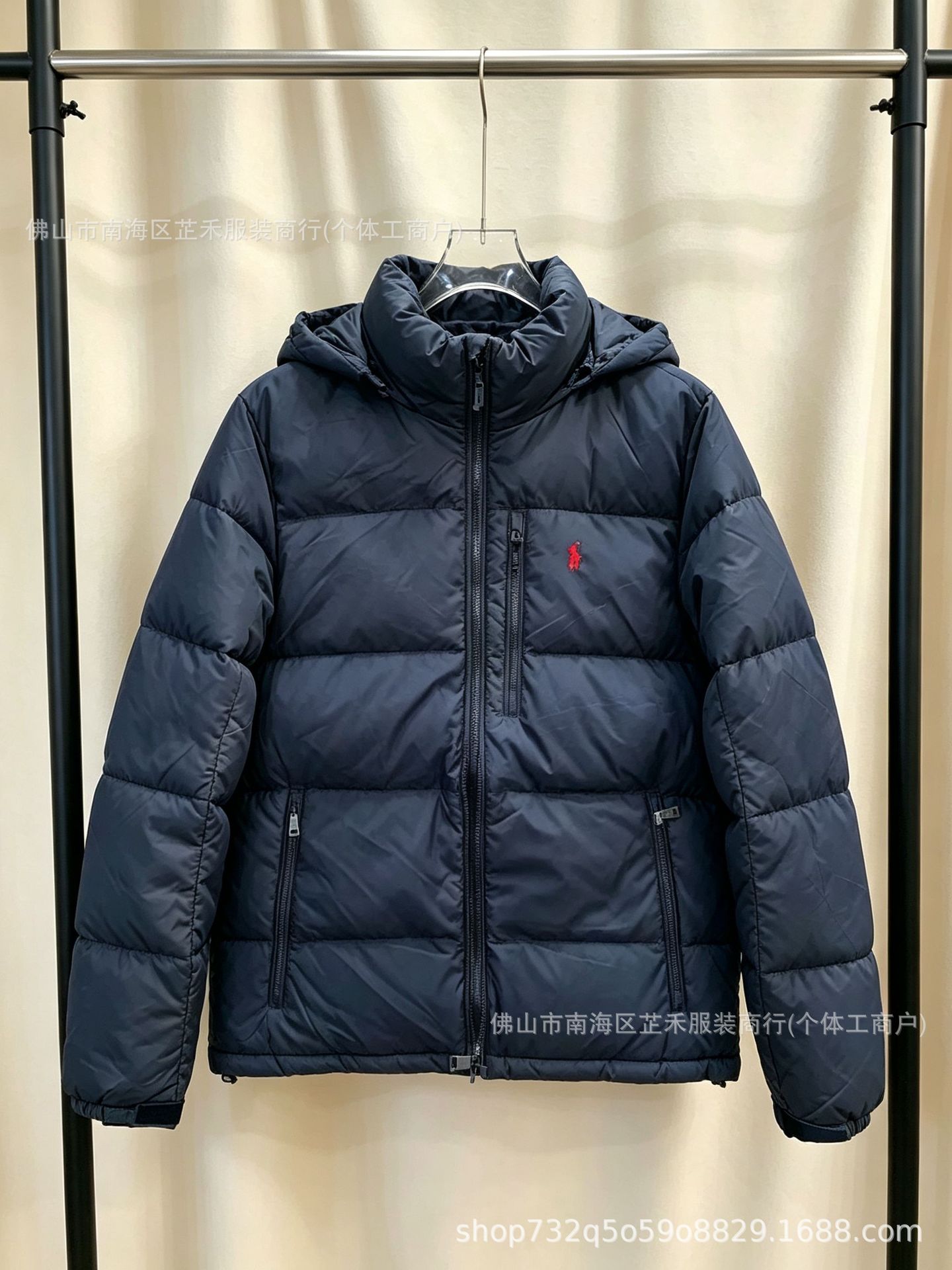 Мужская зимняя куртка R54 со съёмным капюшоном, размеры XS–XXL