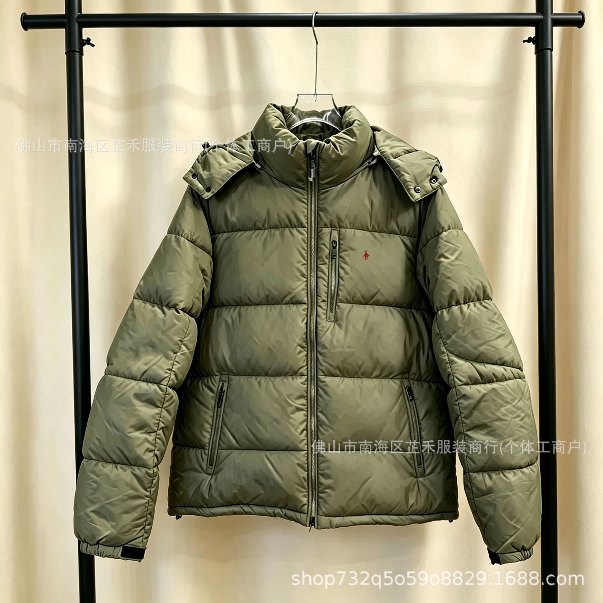 Мужская зимняя куртка R54 со съёмным капюшоном, размеры XS–XXL