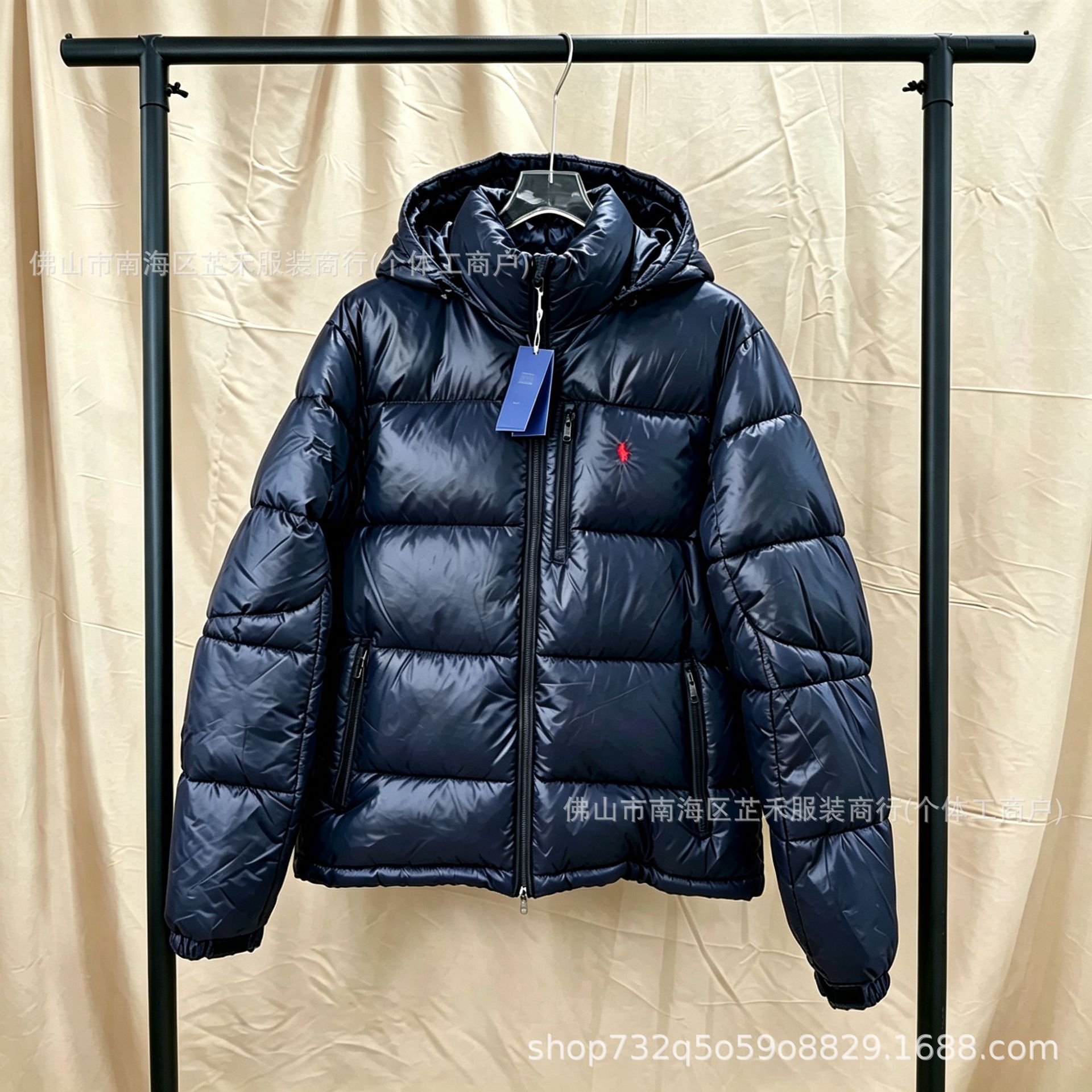 Мужская зимняя куртка R54 со съёмным капюшоном, размеры XS–XXL