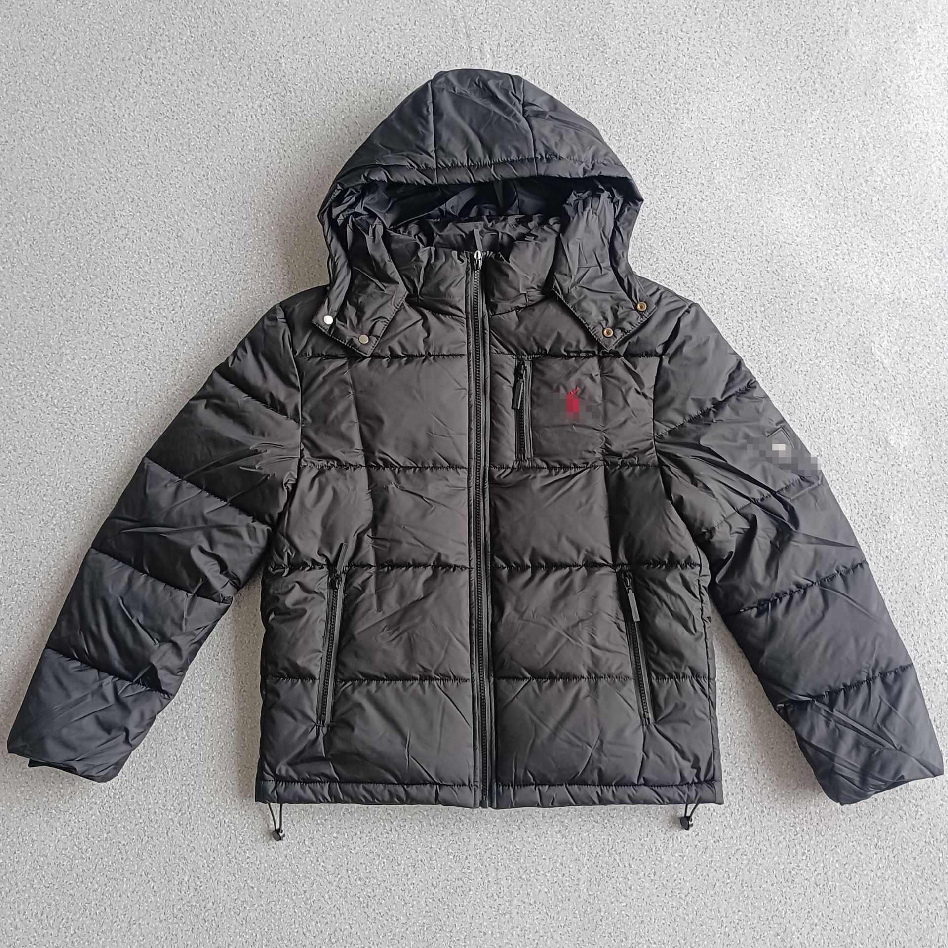 Мужская утеплённая куртка KS8808 с капюшоном, размеры M–2XL