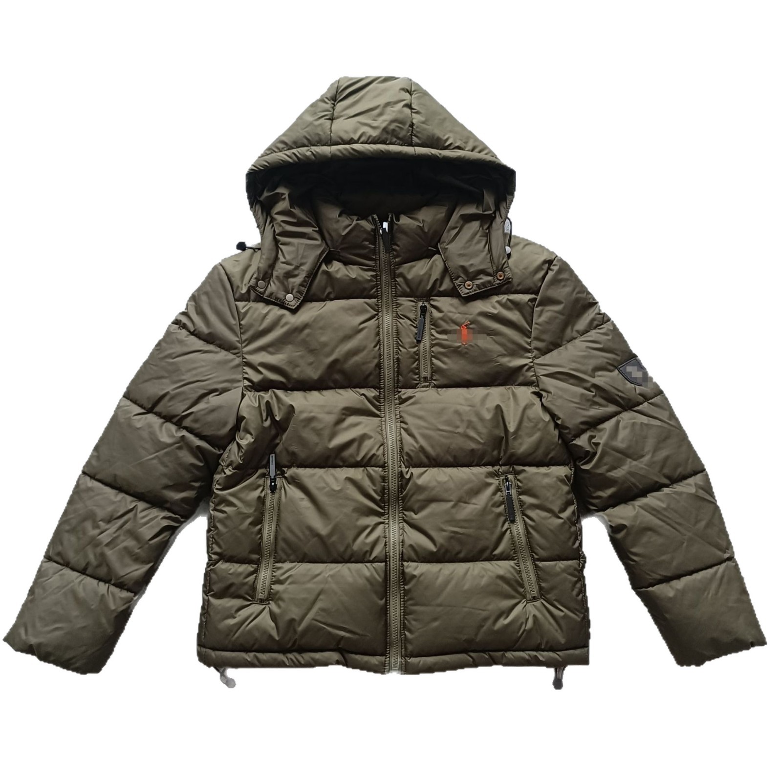 Мужская утеплённая куртка KS8808 с капюшоном, размеры M–2XL