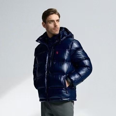 Insulated hooded jacket 107640, matte and glossy, sizes S–XL