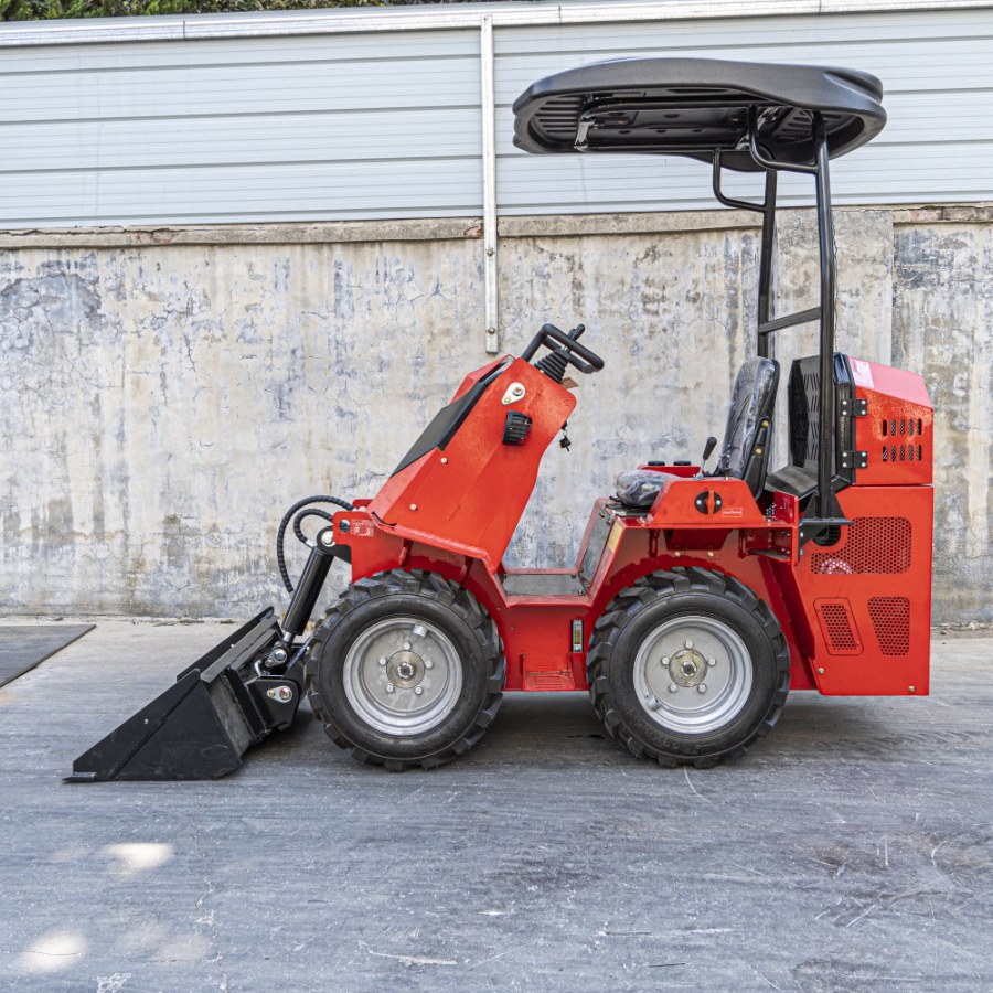 Колёсный мини-погрузчик HT390 / L390 с ковшом