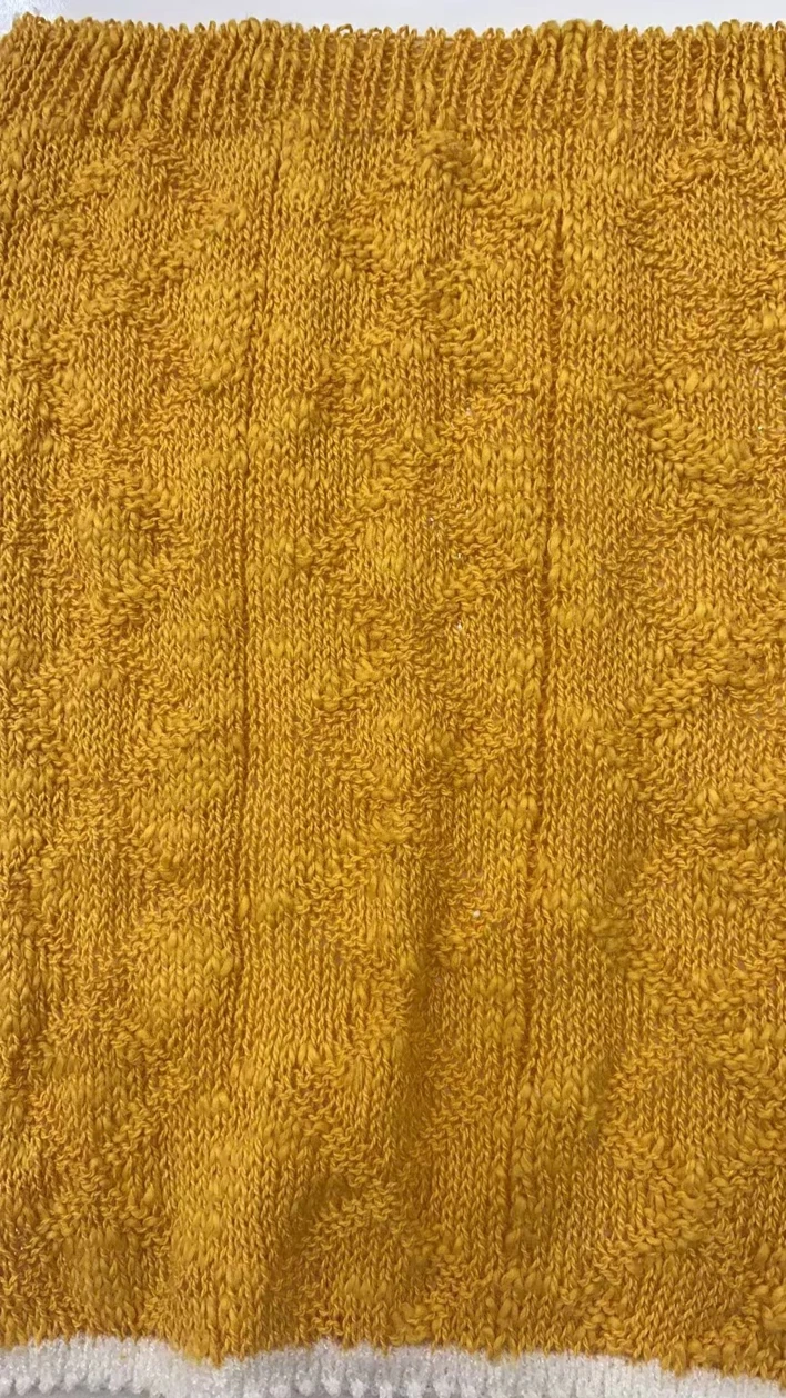 Fine slub cotton yarn, 5.6 Nm