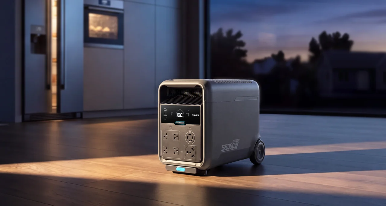 Anker SOLIX S5000 — новая электростанция на 5 кВт·ч